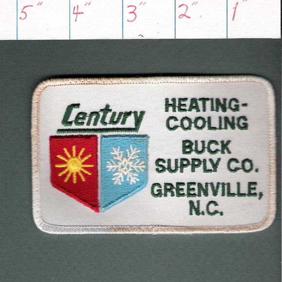 Century Heating Cooling Buck Supply Co Patch Greenville NC - Picture 1 of 1